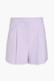 Elbe Pleated Crepe Shorts at The Outnet