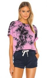 Electric  Rose State Pocket Tee in Thunderstrike Wash at Revolve