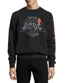 Eleven ParisAC DC High Voltage Sweatshirt  Black at Neiman Marcus