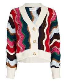 Eleven Six Taylor Alpaca-Blend Cardigan In Multi reg at Intermix