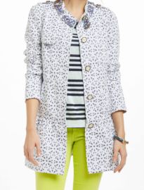 Elevenses Eyelet Trench Coat Size 12 White Color NW ANTHROPOLOGIE Tag eBay at eBay