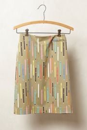 Elevenses No 2 Pencil Skirt in Tan at Anthropologie