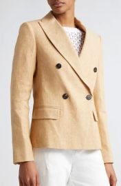 Eleventy Double Breasted Twill Jacket at Nordstrom