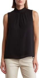 Elie Elie Tahari Mock Neck Sleeveless Top at Nordstrom Rack