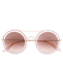 Elie Saab Round Sunglasses  1 236 - Buy AW17 Online - Fast Global Delivery  Price at Farfetch