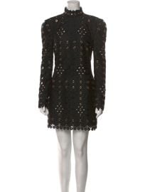 Elie Saab Turtleneck Mini Dress at The Real Real
