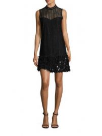 Elie Tahari - Mirage Feathered Dress at Saks Fifth Avenue