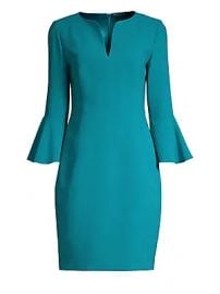 Elie Tahari - Natanya Crepe Sheath Dress at Saks Fifth Avenue