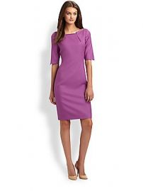 WornOnTV: Lara’s purple sheath dress on Good Morning America | Lara ...