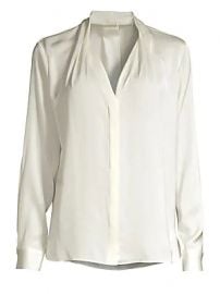 Elie Tahari - Rosalina Stretch Silk Blouse at Saks Fifth Avenue