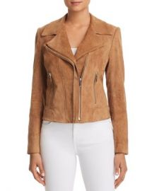 Elie Tahari Angalie Suede Moto Jacket Women - Bloomingdale s at Bloomingdales