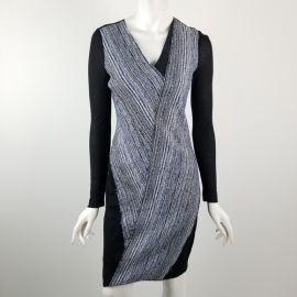 Elie Tahari Dresses Elie Tahari Cara Mixed Media Sheath Dress Size 2 Poshmark at Poshmark