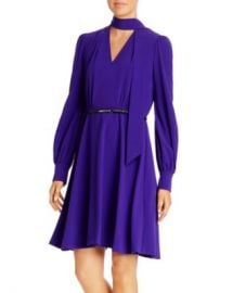 Elie Tahari Eleanora Tie-Neck Belted Dress Women - Bloomingdale s at Bloomingdales