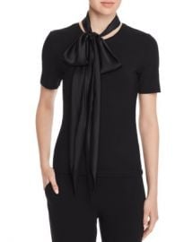 Elie Tahari Elisandra Neck-Sash Top Women - Bloomingdale s at Bloomingdales