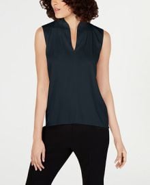 Elie Tahari Judith Sleeveless Blouse - Macys at Macys