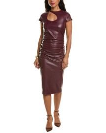 Elie Tahari Keyhole Midi Dress ShopSimon at Shop Simon