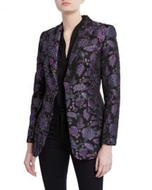 Elie Tahari Madison Floral Embroidered Jacket at Neiman Marcus