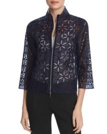 Elie Tahari Rainer Silk Floral Lace Jacket Women - Bloomingdale s at Bloomingdales