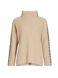 Elie Tahari The Alia Cashmere Whipstitch Sweater at Saks Fifth Avenue