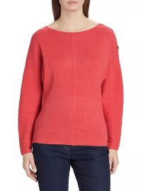 Elie Tahari The Azariah Ribbed Dolman Sleeve Sweater at Saks Fifth Avenue