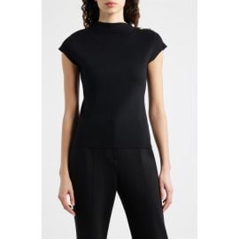 Elie Tahari The Katy Button Detail Sweater at Nordstrom