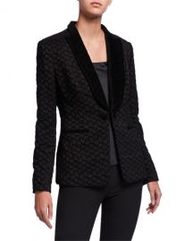 Elie TahariLorela Circular Shawl-Collar Jacket at Neiman Marcus