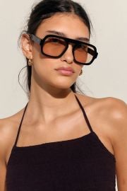 Elisa Johnson Jane Aviator Sunglasses at Free People