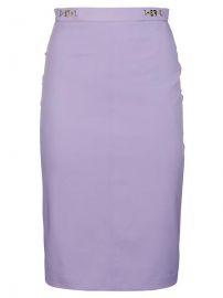 WornOnTV: Victoria’s lilac purple wrap waist blouse and skirt on The ...