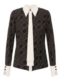 Elisabetta Franchi logo-print Shirt Black at Farfetch