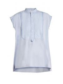 Elise frayed edge cotton shirt at Matches