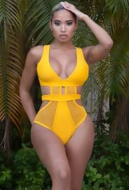 Eliseo One Piece - Yellow Matte Collection at Matte Collection