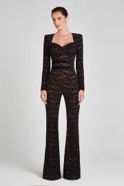 Eliza Black Jumpsuit NADINE MERABI at Nadine Merabi