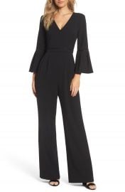 Eliza J Bell Sleeve Jumpsuit at Nordstrom