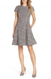 WornOnTV: Dylan’s grid check tweed dress on Today | Dylan Dreyer ...