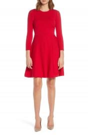 Eliza J Fit  amp  Flare Sweater Dress  Regular  amp  Petite    Nordstrom at Nordstrom