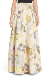 Eliza J Floral Jacquard Ball Skirt at Nordstrom