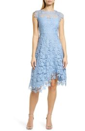 Eliza J Lace Asymmetric Cocktail Dress at Nordstrom