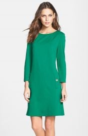 Eliza J Ponte A-Line Dress at Nordstrom