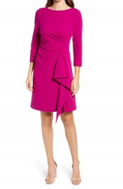 Eliza J Ruffle Cocktail Dress   Nordstrom at Nordstrom