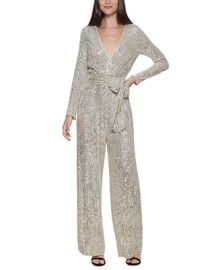 Eliza J Sequin Jumpsuit  Reviews - Pants  Capris - Women - Macys at Macys