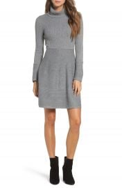 Eliza J Turtleneck Sweater Dress at Nordstrom