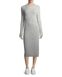 Elizabeth  amp  James Monroe Fitted Midi Sweaterdress   Neiman Marcus at Neiman Marcus