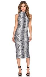 Elizabeth And James Boa Dress In Python at Revolve