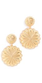 Elizabeth Cole Valerie Earrings Gold One Size at Shopbop