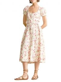 Elizabeth Floral Short-Sleeve Dress by Polo Ralph Lauren at Saks Fifth Avenue