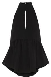 Elizabeth and James  Perth crepe halterneck top at Net A Porter