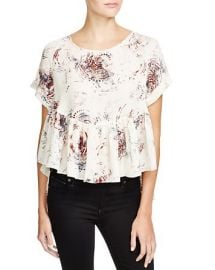 Elizabeth and James Circle Sissy Silk Top at Bloomingdales