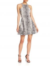 Elizabeth and James Clarissa Printed Fit-and-Flare Dress at Saks Fifth Avenue