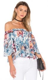 Elizabeth and James Vanessa Top in Multi from Revolve com at Revolve