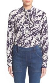 Elizabeth and James and39Debbieand39 Floral Print Silk Blouse at Nordstrom